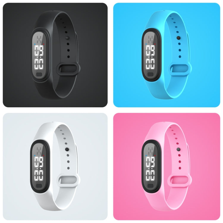 Q2 Outdoor Ultrasonic Electronic Mosquito Repellent Bracelet, Support Three-gear Mode & Time Display(Black) - Repellent Wristband by PMC TechLife | Online Shopping South Africa | PMC TechLife | Buy Now Pay Later Mobicred