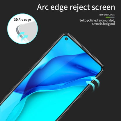 For Huawei Maimang 9 / Mate 40 Lite MOFI 9H 3D Explosion-proof Curved Screen Tempered Glass Film(Black) - Huawei Tempered Glass by MOFI | Online Shopping South Africa | PMC Jewellery