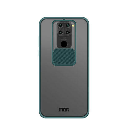 For Xiaomi Redmi Note 9 / 10X 4G MOFI Xing Dun Series Translucent Frosted PC + TPU Privacy Anti-glare Shockproof All-inclusive Protective Case(Green) - Xiaomi Cases by MOFI | Online Shopping South Africa | PMC Jewellery