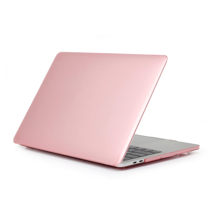 ENKAY Hat-Prince 3 in 1 For MacBook Pro 13 inch A2289 / A2251 (2020) Crystal Hard Shell Protective Case + US Version Ultra-thin TPU Keyboard Protector Cover + Anti-dust Plugs Set(Pink) - MacBook Pro Cases by ENKAY | Online Shopping South Africa | PMC Jewellery | Buy Now Pay Later Mobicred