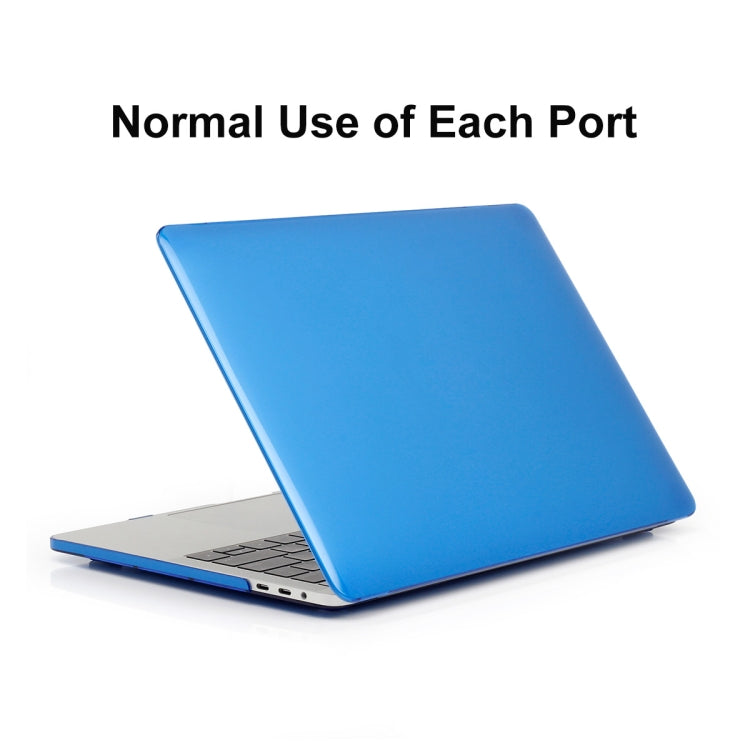 ENKAY Hat-Prince 3 in 1 For MacBook Pro 13 inch A2289 / A2251 (2020) Crystal Hard Shell Protective Case + US Version Ultra-thin TPU Keyboard Protector Cover + Anti-dust Plugs Set(Dark Blue) - free shipping - PMC Jewellery - Order now!