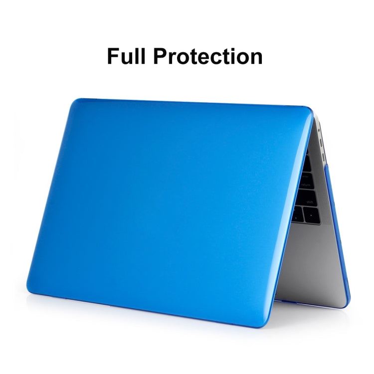 ENKAY Hat-Prince 3 in 1 For MacBook Pro 13 inch A2289 / A2251 (2020) Crystal Hard Shell Protective Case + US Version Ultra-thin TPU Keyboard Protector Cover + Anti-dust Plugs Set(Dark Blue) - free shipping - PMC Jewellery - Order now!