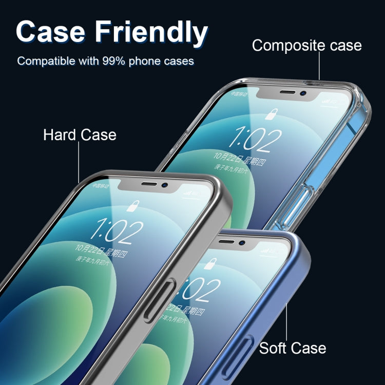 For iPhone iPhone 12 / 12 Pro ENKAY Hat-Prince Full Glue 0.26mm 9H 2.5D Tempered Glass Full Coverage Film - iPhone 12 / 12 Pro Tempered Glass by ENKAY | Online Shopping South Africa | PMC TechLife | Buy Now Pay Later Mobicred