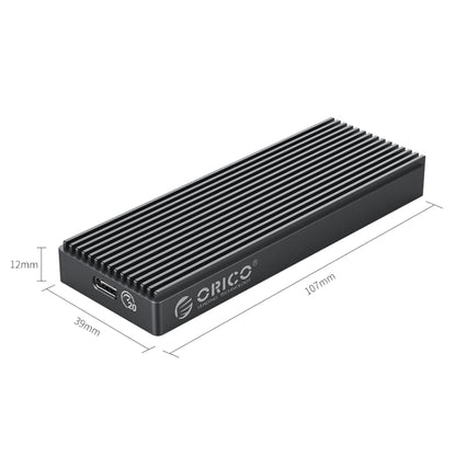 ORICO M2PAC3-G20 USB3.2 20Gbps M.2 NVMe SSD Enclosure - HDD Enclosure by ORICO | Online Shopping South Africa | PMC Jewellery | Buy Now Pay Later Mobicred