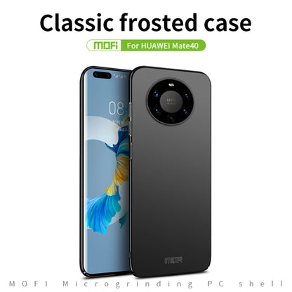 For Huawei Mate 40 MOFI Frosted PC Ultra-thin Hard Case(Black) - Huawei Cases by MOFI | Online Shopping South Africa | PMC Jewellery