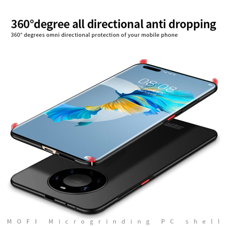 For Huawei Mate 40 Pro MOFI Frosted PC Ultra-thin Hard Case(Black) - Huawei Cases by MOFI | Online Shopping South Africa | PMC Jewellery