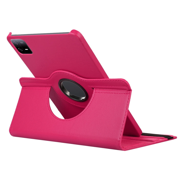 For Xiaomi Pad 6 / Pad 6 Pro ENKAY 360 Degree Rotation Stand Litchi Leather Smart Tablet Case(Dark Blue) - free shipping - PMc TechLife - Order now!