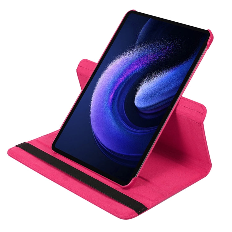 For Xiaomi Pad 6 / Pad 6 Pro ENKAY 360 Degree Rotation Stand Litchi Leather Smart Tablet Case(Dark Blue) - free shipping - PMc TechLife - Order now!