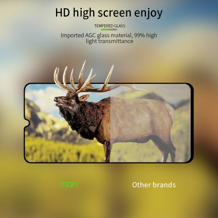 For Samsung Galaxy M21S MOFI 9H 2.5D Full Screen Tempered Glass Film(Black) - Galaxy Tempered Glass by MOFI | Online Shopping South Africa | PMC TechLife