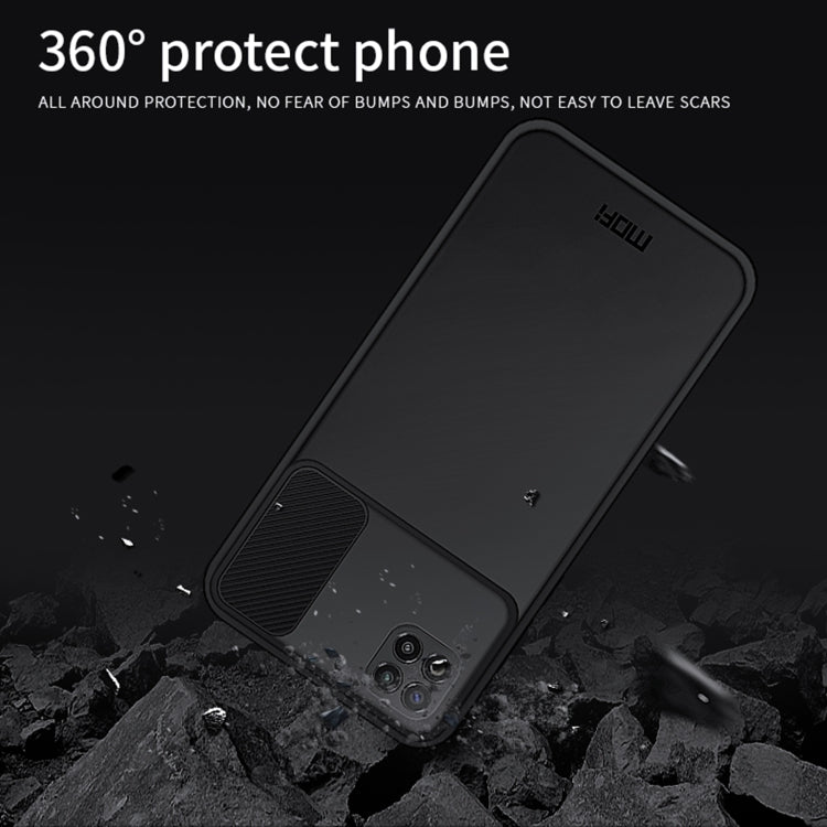 For Xiaomi Poco C3 MOFI Xing Dun Series Translucent Frosted PC + TPU Privacy Anti-glare Shockproof All-inclusive Protective Case(Black) - Xiaomi Cases by MOFI | Online Shopping South Africa | PMC Jewellery