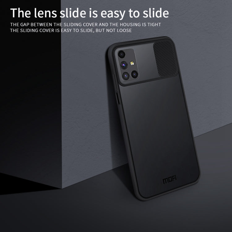 For Samsung Galaxy M51 MOFI Xing Dun Series Translucent Frosted PC + TPU Privacy Anti-glare Shockproof All-inclusive Protective Case(Green) - Galaxy Phone Cases by MOFI | Online Shopping South Africa | PMC TechLife | Buy Now Pay Later Mobicred