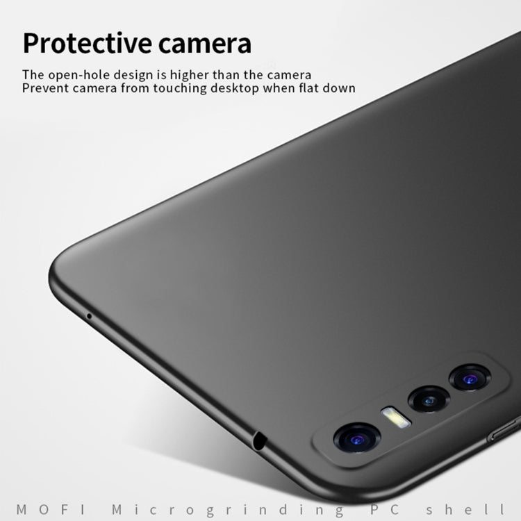 For vivo Y73s MOFI Frosted PC Ultra-thin Hard Case (Black) - vivo Cases by MOFI | Online Shopping South Africa | PMC Jewellery