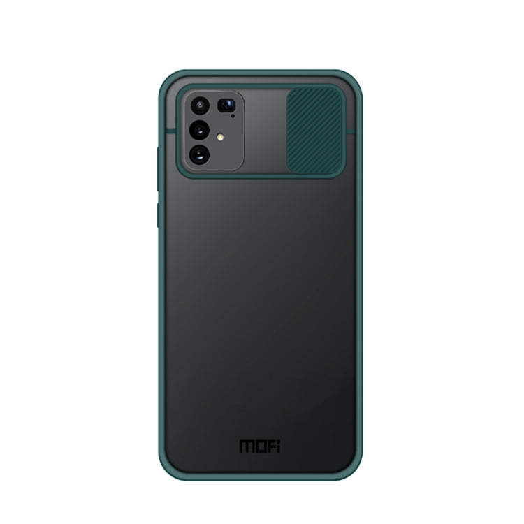 For Samsung Galaxy S10 Lite MOFI Xing Dun Series Translucent Frosted PC + TPU Privacy Anti-glare Shockproof All-inclusive Protective Case(Green) - Galaxy Phone Cases by MOFI | Online Shopping South Africa | PMC Jewellery