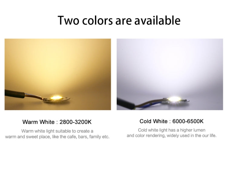 10 PCS COB LED Light Chip AC 220V LED Bulb Light Intelligent IC Driver Bulb Light DIY Spotlight Downlight Chip Outdoor Flood Light(10W(Cold White)) - Light Beads by PMc TechLife | Online Shopping South Africa | PMc TechLife | Buy Now Pay Later Mobicred