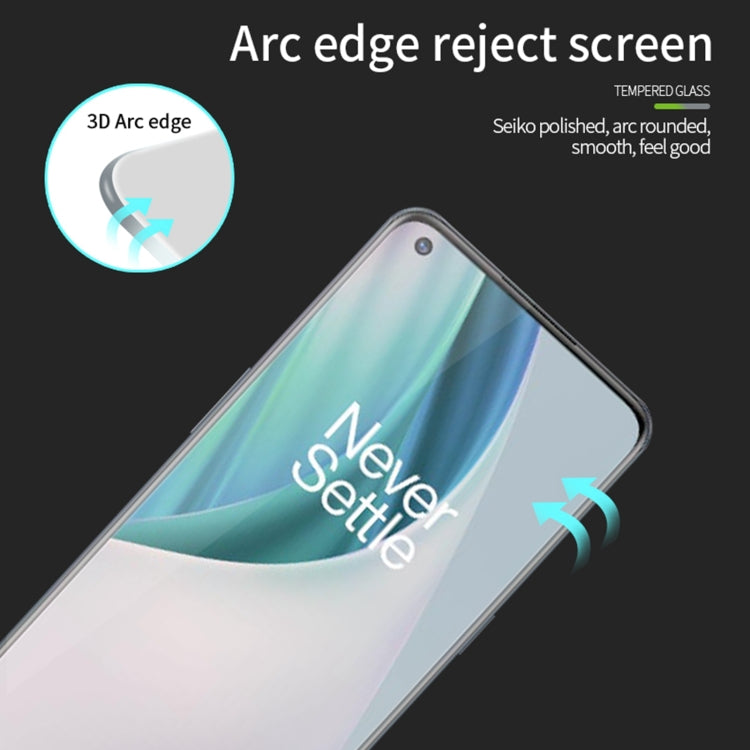 For OnePlus Nord N10 5G MOFI 9H 3D Explosion-proof Curved Screen Tempered Glass Film - OnePlus Tempered Glass by MOFI | Online Shopping South Africa | PMC TechLife | Buy Now Pay Later Mobicred