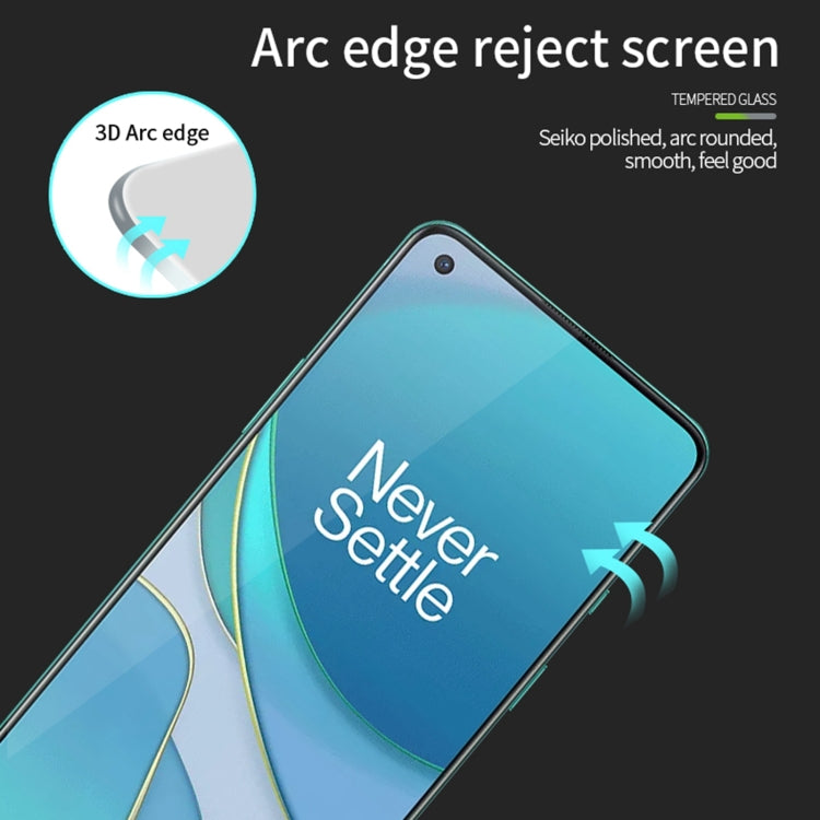 For OnePlus 8T MOFI 9H 3D Explosion-proof Curved Screen Tempered Glass Film - OnePlus Tempered Glass by MOFI | Online Shopping South Africa | PMC Jewellery