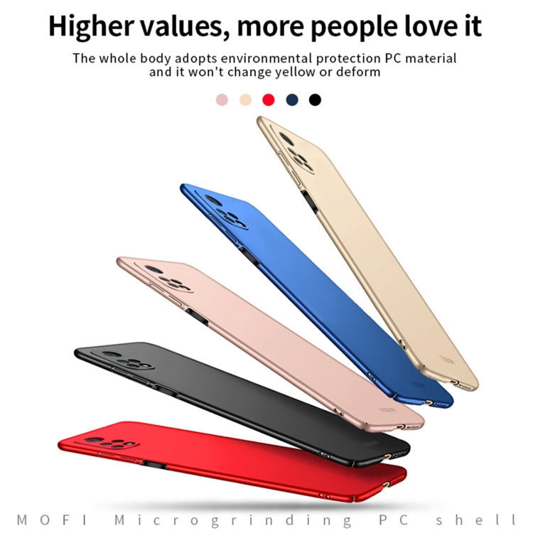 For Xiaomi Mi 10T / 10T Pro / K30S MOFI Frosted PC Ultra-thin Hard C(Black) - Xiaomi Cases by MOFI | Online Shopping South Africa | PMC TechLife | Buy Now Pay Later Mobicred