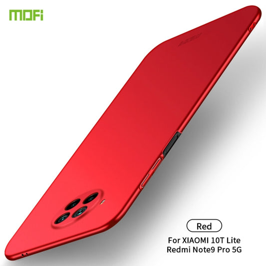 For Xiaomi Mi 10T Lite/NOTE9 PRO 5G MOFI Frosted PC Ultra-thin Hard C(Red) - Xiaomi Cases by MOFI | Online Shopping South Africa | PMC Jewellery