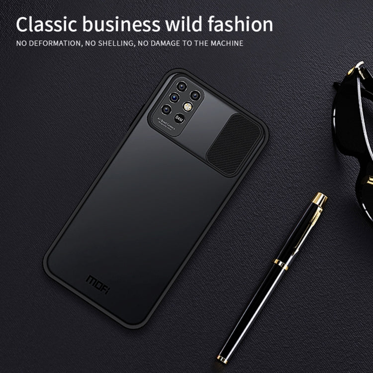 For INFINIX Note8 MOFI Xing Dun Series PC + TPU Anti-peep Waterproof And Anti-drop All-inclusive Protective Shell, Translucent Frosted(Green) - free shipping - PMC TechLife - Order now!