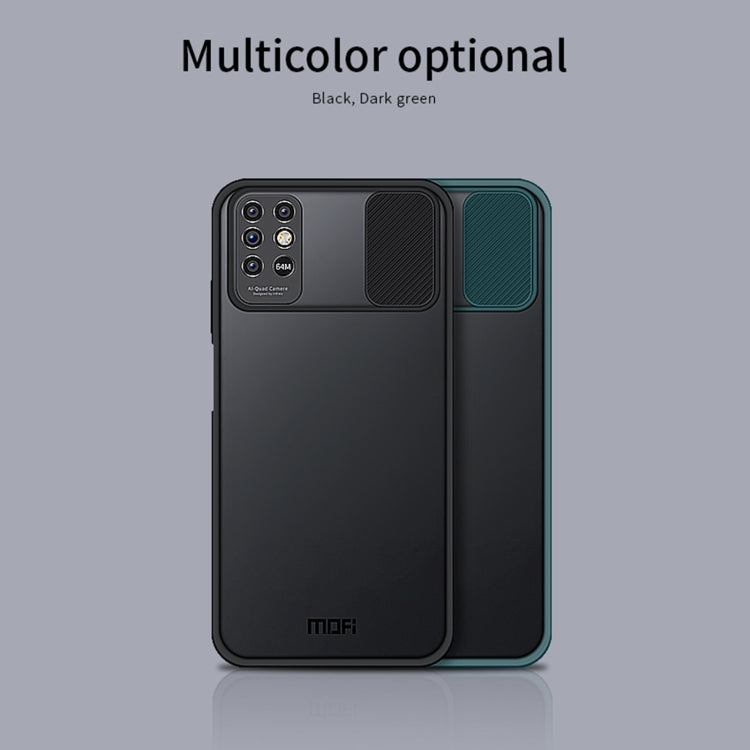 For INFINIX Note8 MOFI Xing Dun Series PC + TPU Anti-peep Waterproof And Anti-drop All-inclusive Protective Shell, Translucent Frosted(Green) - Infinix Cases by MOFI | Online Shopping South Africa | PMC Jewellery