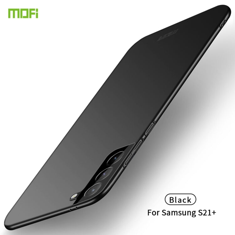 For Samsung Galaxy S21+ 5G MOFI Frosted PC Ultra-thin Hard Case(Black) - Galaxy S21+ 5G Cases by MOFI | Online Shopping South Africa | PMC Jewellery