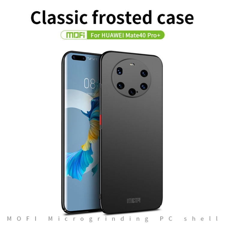 For Huawei Mate 40 Pro+ MOFI Frosted PC Ultra-thin Hard Case(Blue) - Huawei Cases by MOFI | Online Shopping South Africa | PMC Jewellery