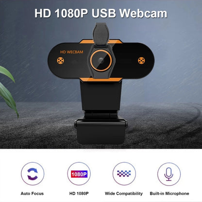 312 1080P HD USB 2.0 PC Desktop Camera Webcam with Mic, Cable Length: about 1.3m, Configuration:Regular - HD Camera by PMC Jewellery | Online Shopping South Africa | PMC Jewellery | Buy Now Pay Later Mobicred