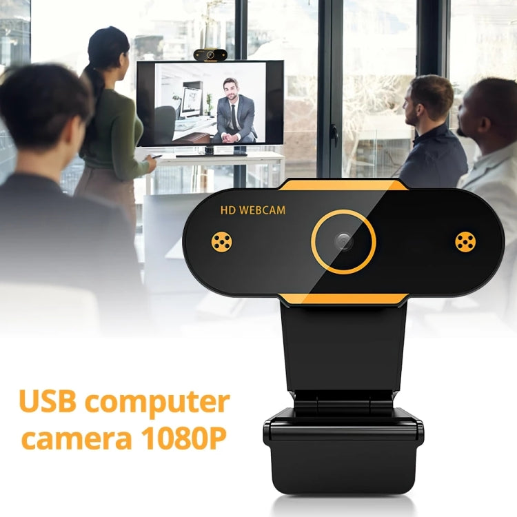 312 1080P HD USB 2.0 PC Desktop Camera Webcam with Mic, Cable Length: about 1.3m, Configuration:with Tripod - HD Camera by PMC Jewellery | Online Shopping South Africa | PMC Jewellery | Buy Now Pay Later Mobicred