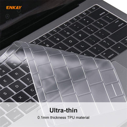 ENKAY US Version Soft TPU Keyboard Protector Film for MacBook 12 inch A1534 (2015) / Pro 13.3 inch A1708 (without Touch Bar) - Keyboard Protector by ENKAY | Online Shopping South Africa | PMC Jewellery | Buy Now Pay Later Mobicred