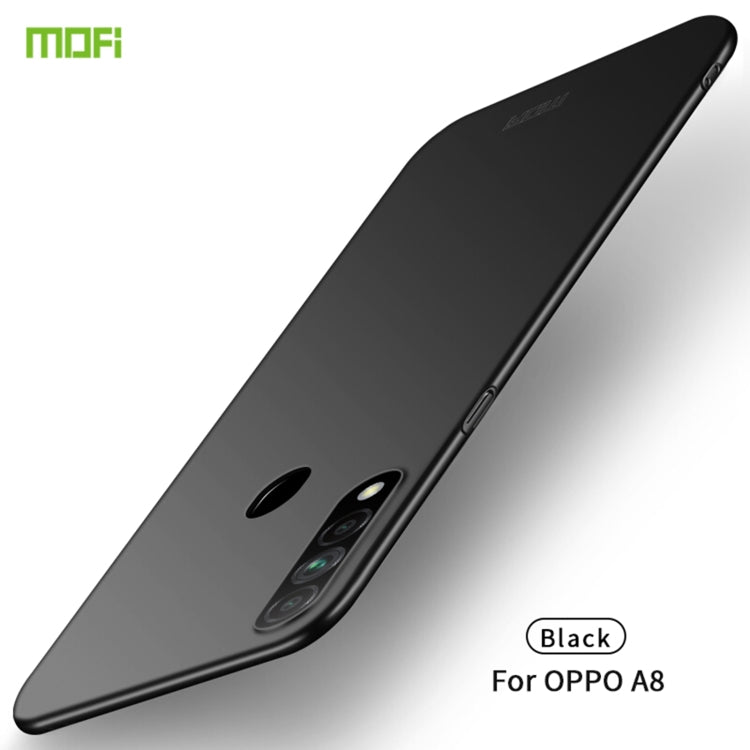 For OPPO A8 MOFI Frosted PC Ultra-thin Hard Case(Black) - OPPO Cases by MOFI | Online Shopping South Africa | PMC Jewellery