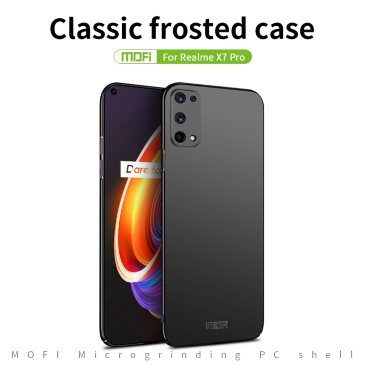 For OPPO Realme X7 Pro MOFI Frosted PC Ultra-thin Hard Case(Red) - Realme Cases by MOFI | Online Shopping South Africa | PMC Jewellery