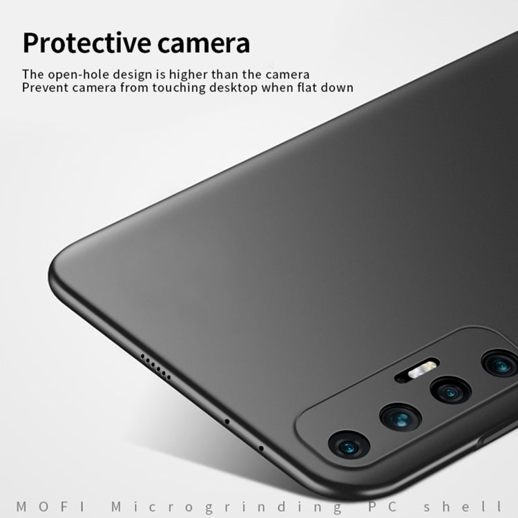 For Xiaomi Mi 10S MOFI Frosted PC Ultra-thin Hard Case(Black) - Xiaomi Cases by MOFI | Online Shopping South Africa | PMC Jewellery