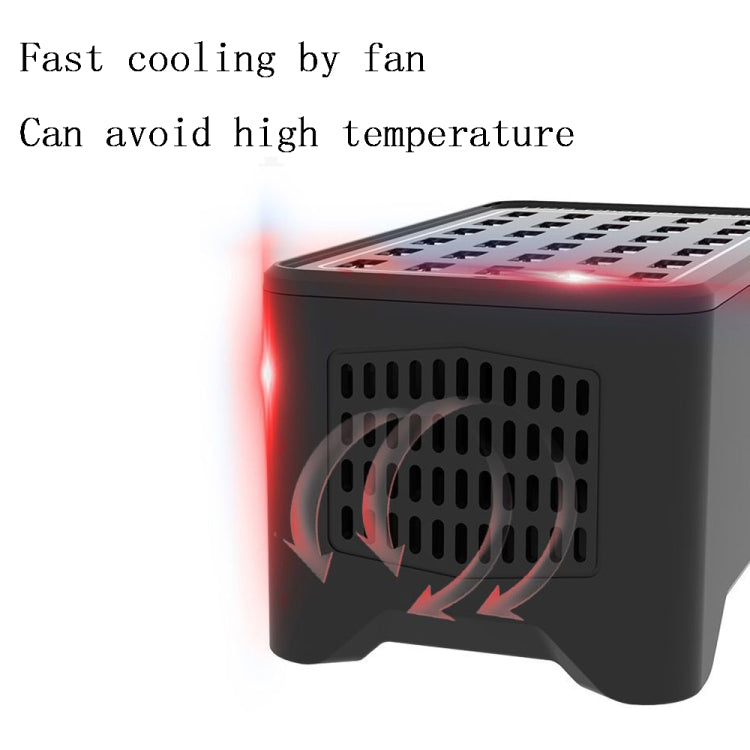 100W 20 USB Ports Fast Charger Station Smart Charger, AC 110-240V, Plug Size:US Plug - free shipping - PMC Jewellery - Order now!