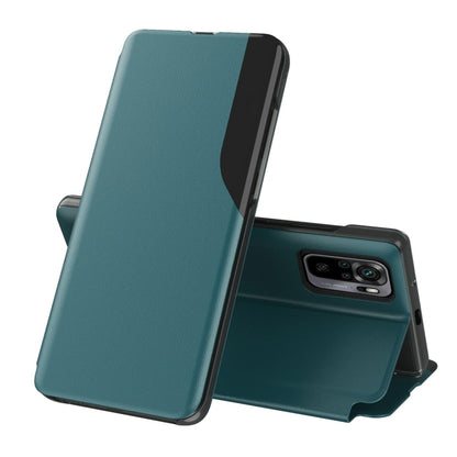 For Xiaomi Redmi Note 10 Pro Attraction Flip Holder Leather Phone Case(Green) - Xiaomi Cases by PMC Jewellery | Online Shopping South Africa | PMC Jewellery | Buy Now Pay Later Mobicred