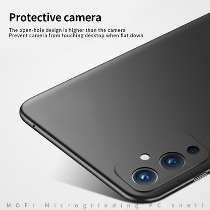 For OnePlus 9 MOFI Frosted PC Ultra-thin Hard Case(Black) - OnePlus Cases by MOFI | Online Shopping South Africa | PMC Jewellery