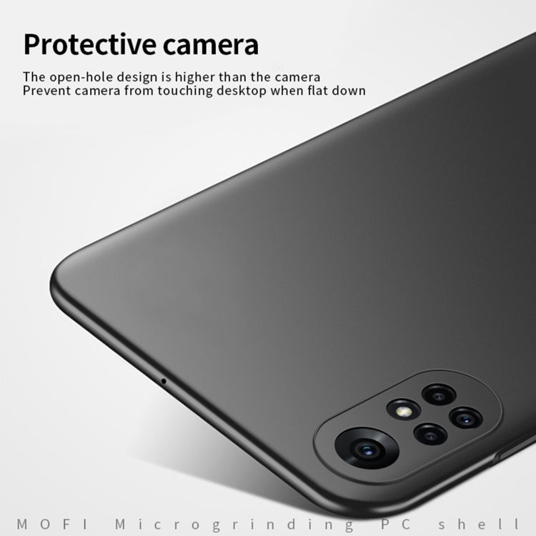 For Huawei Nova 8 MOFI Frosted PC Ultra-thin Hard Case(Gold) - Huawei Cases by MOFI | Online Shopping South Africa | PMC Jewellery