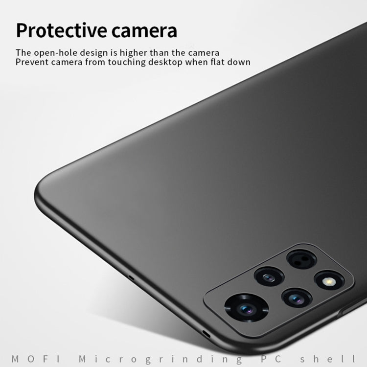 For Honor V40 MOFI Frosted PC Ultra-thin Hard Case(Black) - Honor Cases by MOFI | Online Shopping South Africa | PMC Jewellery