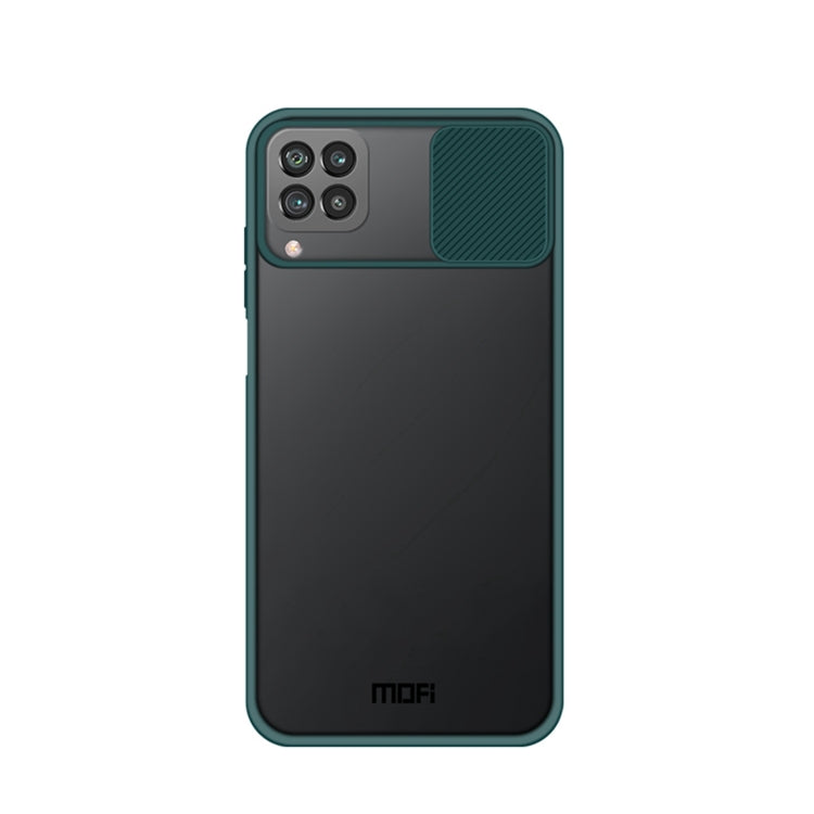 For Samsung Galaxy F62/M62 MOFI Xing Dun Series Translucent Frosted PC + TPU Privacy Anti-glare Shockproof All-inclusive Protective Case(Green) - Galaxy Phone Cases by MOFI | Online Shopping South Africa | PMC Jewellery