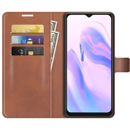 For Blackview A70 Retro Calf Pattern Buckle Horizontal Flip Leather Case with Holder & Card Slots & Wallet(Light Brown) - More Brand by PMC Jewellery | Online Shopping South Africa | PMC Jewellery | Buy Now Pay Later Mobicred