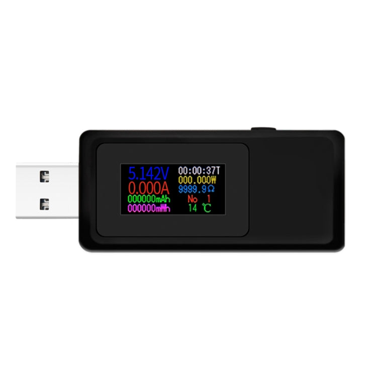 Keweisi KWS-MX19 USB Tester DC 4V-30V 0-5A Current Voltage Detector(Black) - Current & Voltage Tester by PMC Jewellery | Online Shopping South Africa | PMC Jewellery | Buy Now Pay Later Mobicred