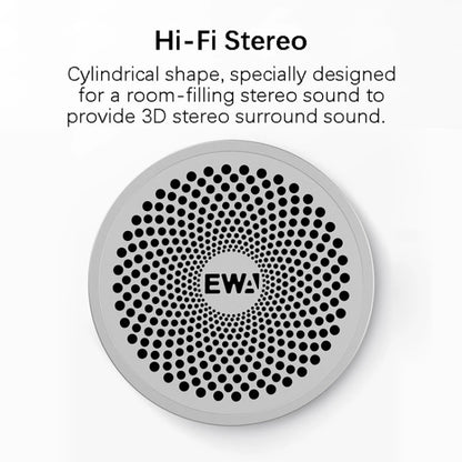 EWA A115 Portable Metal Bluetooth Speaker 105H Power Hifi Stereo Outdoor Subwoofer(Blue) - Desktop Speaker by EWA | Online Shopping South Africa | PMC Jewellery | Buy Now Pay Later Mobicred