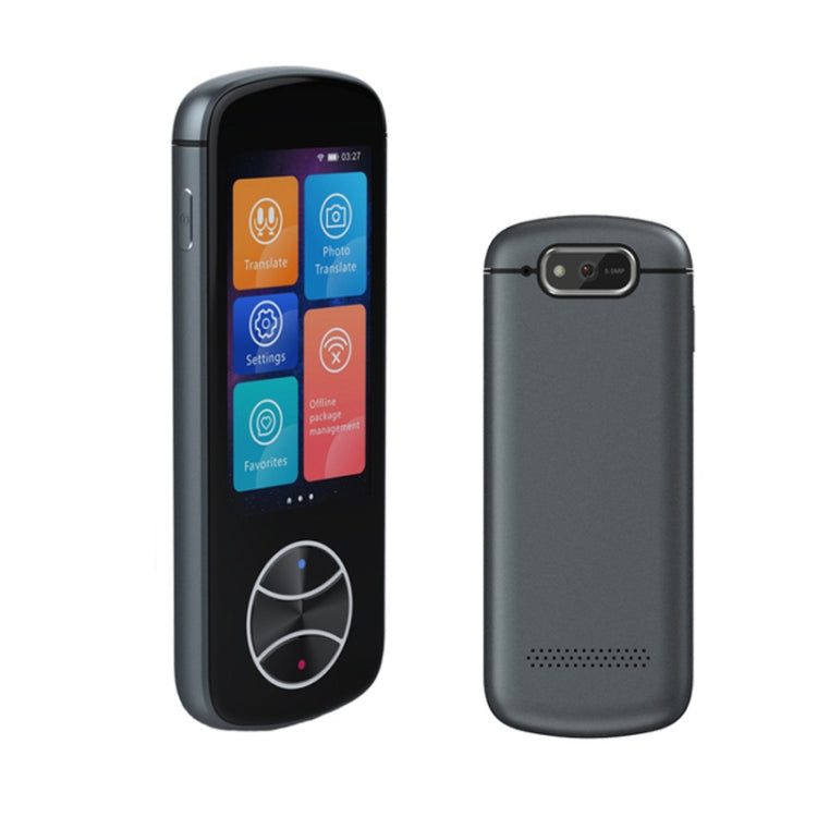 V10 3.0 inch Touch Screen Smart Translator 107 Languages with Offline Translation / Photo Translation(Gray) - free shipping - PMC Jewellery - Order now!