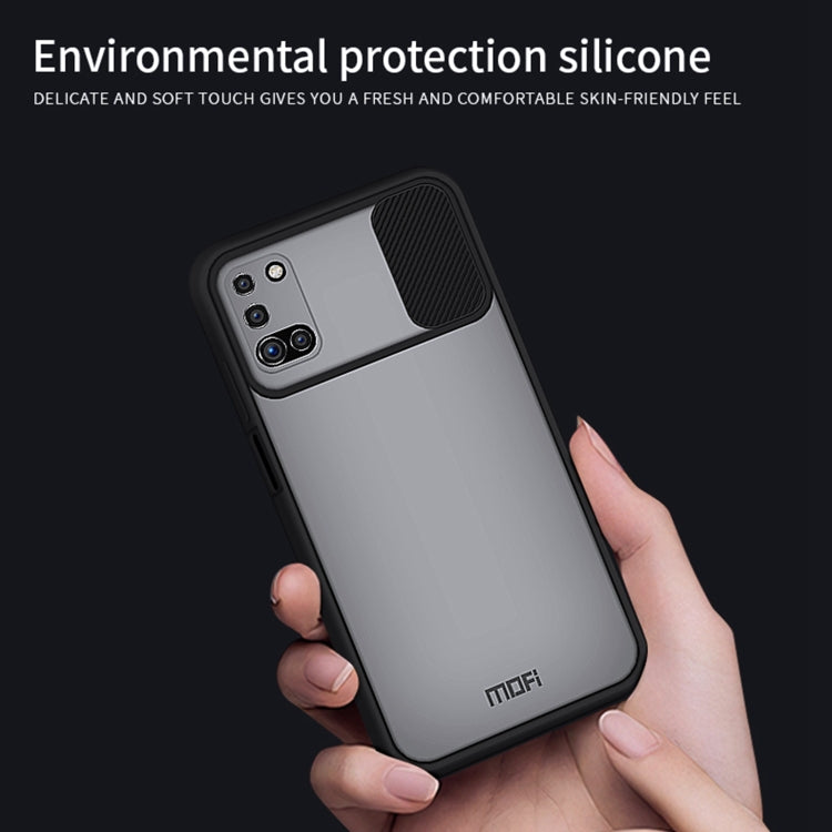 For Samsung Galaxy A03s 164mm MOFI Xing Dun Series Translucent Frosted PC + TPU Privacy Anti-glare Shockproof All-inclusive Protective Case(Black) - free shipping - PMC TechLife - Order now!