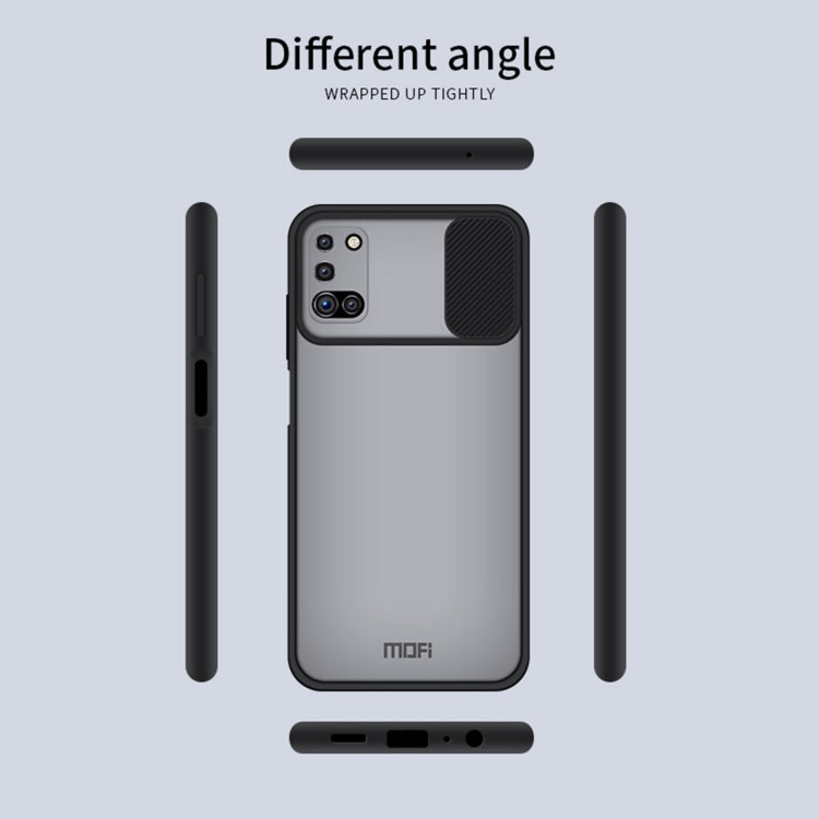 For Samsung Galaxy A03s 164mm MOFI Xing Dun Series Translucent Frosted PC + TPU Privacy Anti-glare Shockproof All-inclusive Protective Case(Black) - free shipping - PMC TechLife - Order now!