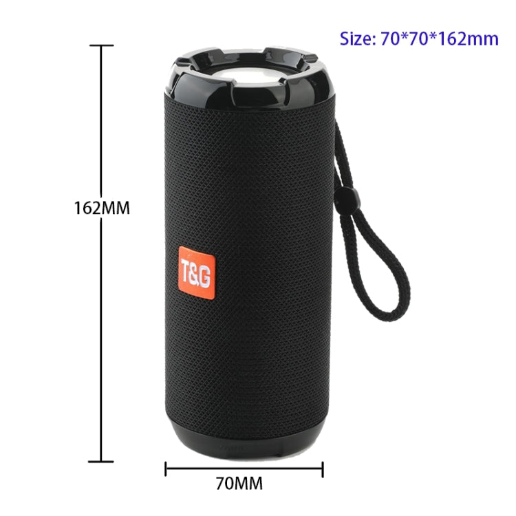 T&G TG621 Portable Waterproof 3D Stereo Wireless Speaker, Support FM Radio / TWS / TF Card(Green) - Waterproof Speaker by T&G | Online Shopping South Africa | PMC Jewellery | Buy Now Pay Later Mobicred