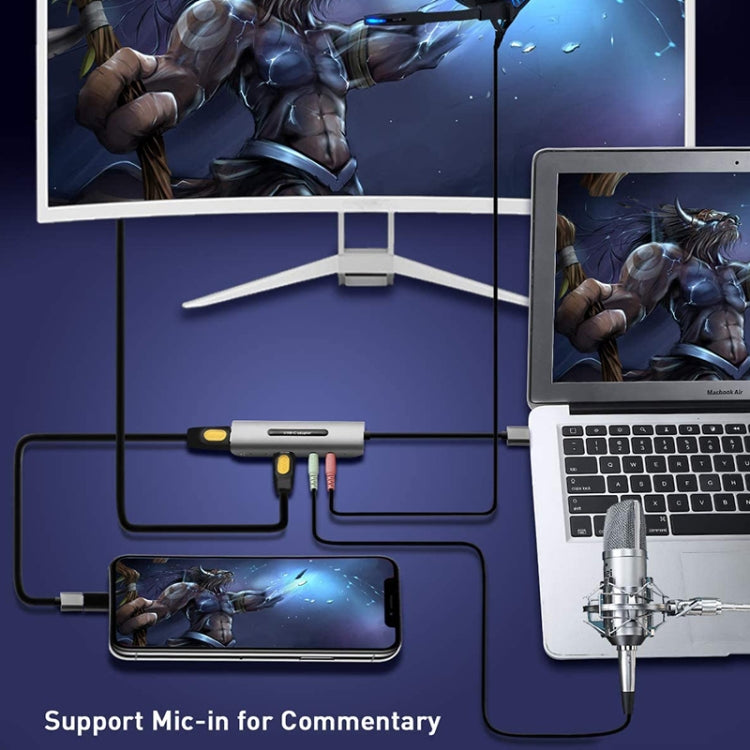 Z39A HDMI / F + Microphone HDMI / F + Audio + USB 4K Capture Card, Support Windows Android Linux and MacOS Etc - Video Capture Solutions by PMC Jewellery | Online Shopping South Africa | PMC Jewellery | Buy Now Pay Later Mobicred