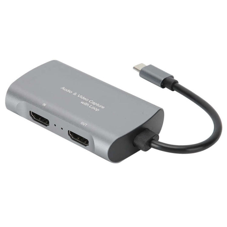 Z31A 4K Type-C to HDMI1080P Video Capture Card with Loop - Video Capture Solutions by PMC Jewellery | Online Shopping South Africa | PMC Jewellery | Buy Now Pay Later Mobicred