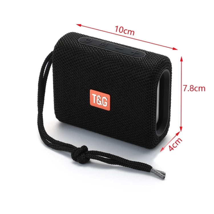 T&G TG313 Portable Outdoor Waterproof Bluetooth Speaker Subwoofer Support TF Card FM Radio AUX(Rose Gold) - Desktop Speaker by T&G | Online Shopping South Africa | PMC Jewellery | Buy Now Pay Later Mobicred