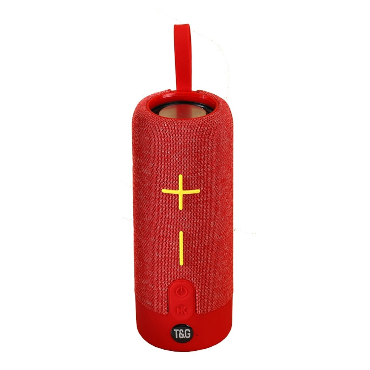 T&G TG619 Portable Bluetooth Wireless Speaker Waterproof Outdoor Bass Subwoofer Support AUX TF USB(Red) - Desktop Speaker by T&G | Online Shopping South Africa | PMC Jewellery | Buy Now Pay Later Mobicred