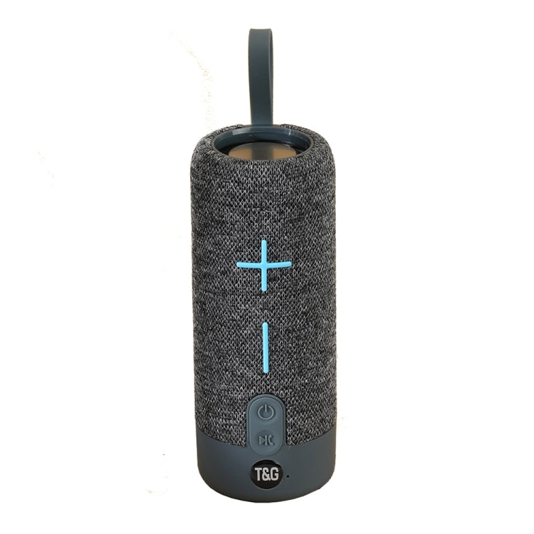 T&G TG619 Portable Bluetooth Wireless Speaker Waterproof Outdoor Bass Subwoofer Support AUX TF USB(Gray) - Desktop Speaker by T&G | Online Shopping South Africa | PMC Jewellery | Buy Now Pay Later Mobicred